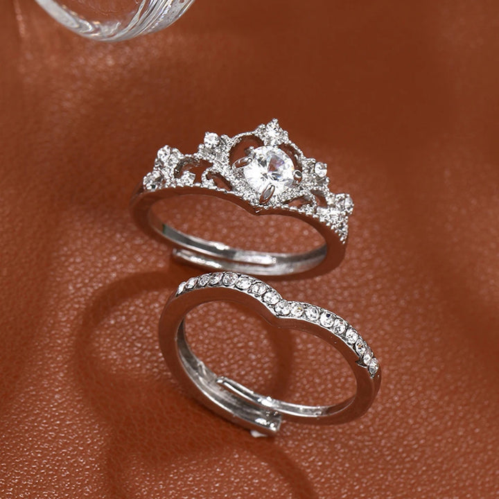 Ever After Crown Ring Set