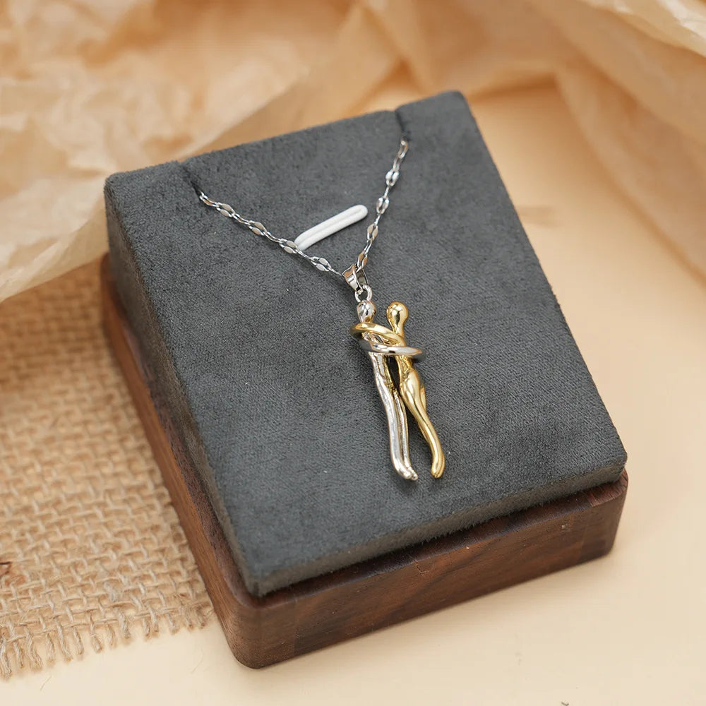 Lovers' Silhouette Necklace