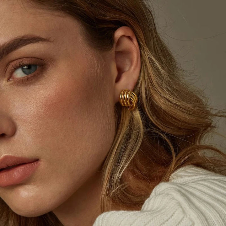 Solene Knot Earrings