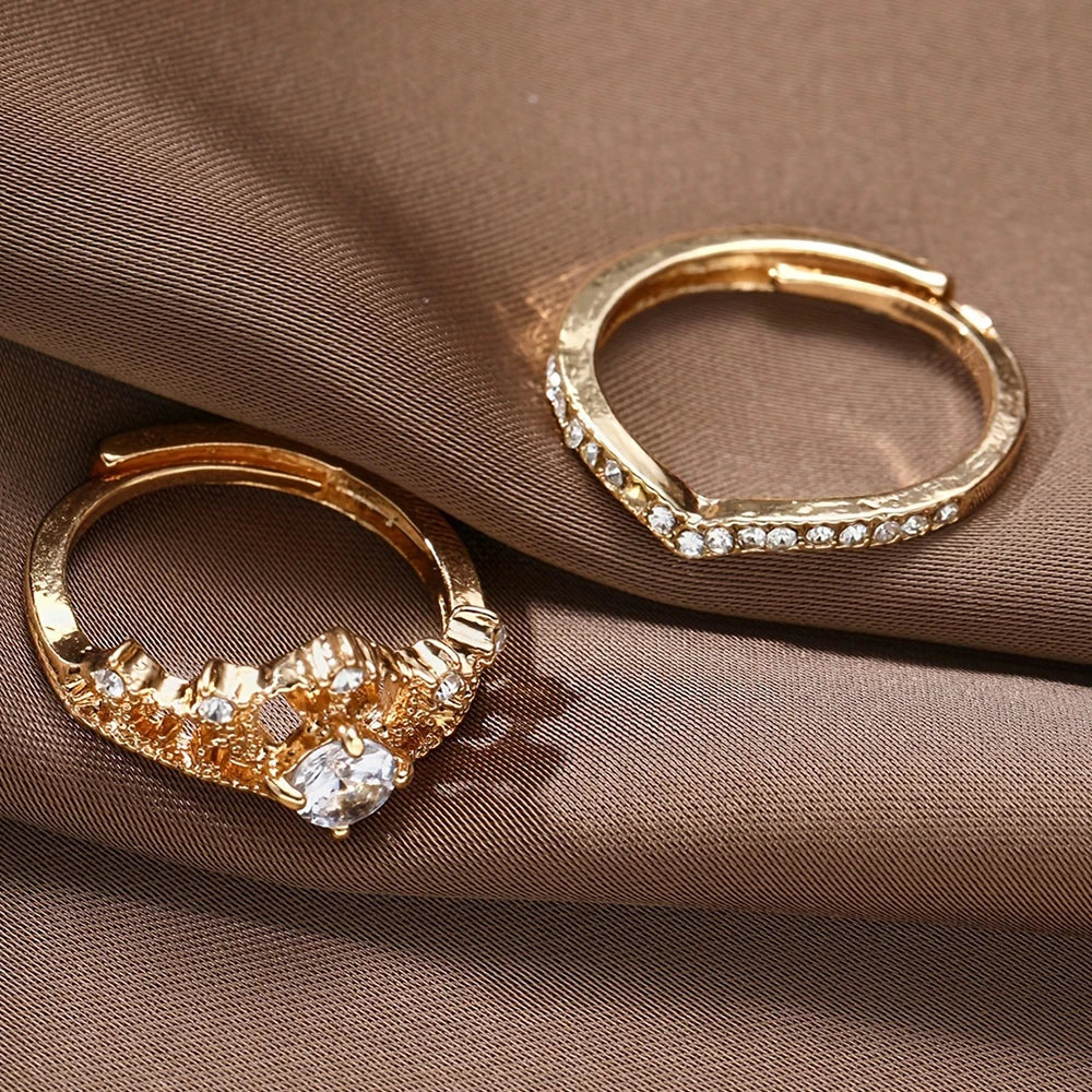 Ever After Crown Ring Set