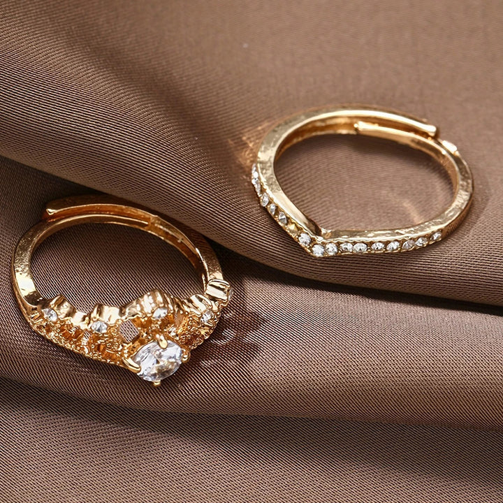 Ever After Crown Ring Set