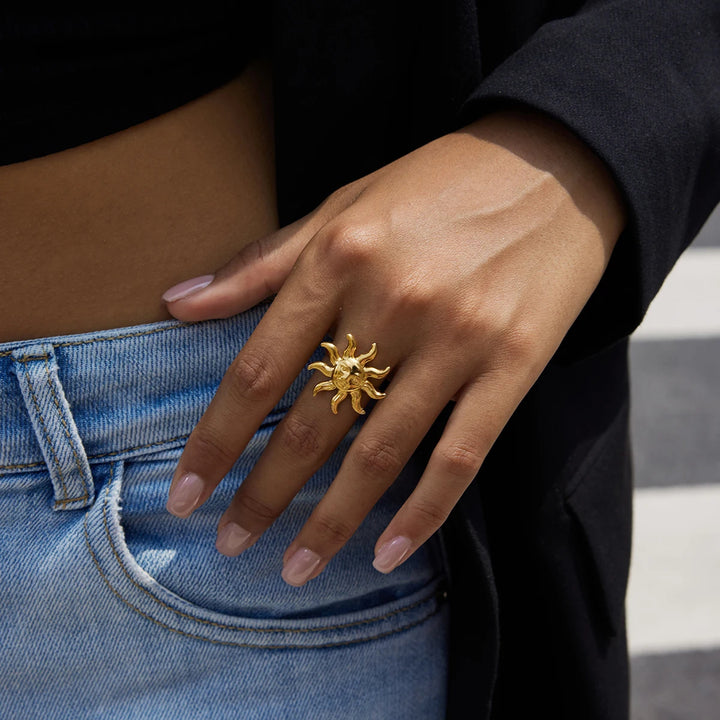 Brant Ring Sol & Luna Adjustable Ring