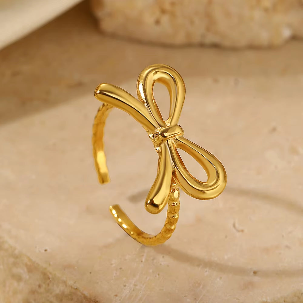 Tied & True Bow Ring